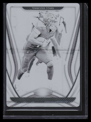 2020 Certified Printing Plate Black 34 A. J. Brown 1/1