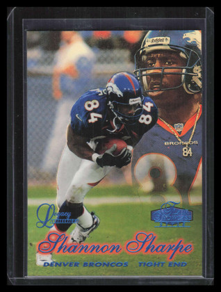 1998 Flair Showcase Legacy Collection Row 2 41 Shannon Sharpe 33/100