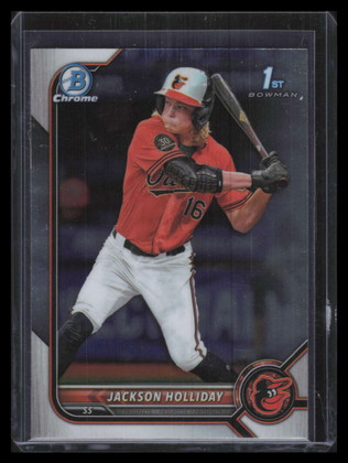 2022 Bowman Chrome Draft bdc168 Jackson Holliday Rookie 136351