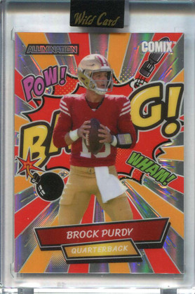 2023 Wild Card Alumination Comix ACBP Brock Purdy 42/99