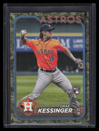 2024 Topps Memorial Day Camo 226 Grae Kessinger Rookie 22/25