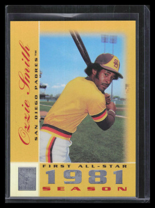 2003 Topps Tribute Perennial All-Star Gold 26 Ozzie Smith 51/81
