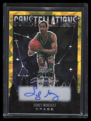 2024 Leaf Metal Signature Series Constellations Crystal Sidney Moncrief Auto 1/1