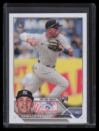 2023 Topps Vintage Stock 94 Oswald Peraza Rookie 33/99