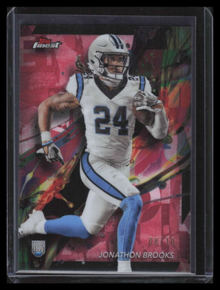 2024 Finest Red Refractor 70 Jonathon Brooks Rookie 8/10 Common
