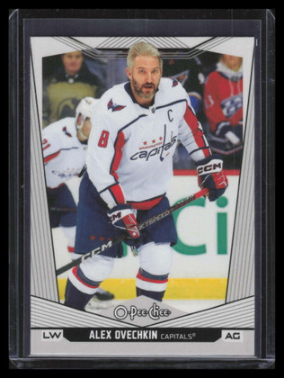2024-25 O-Pee-Chee Variations Helmet Off 105 Alex Ovechkin SP