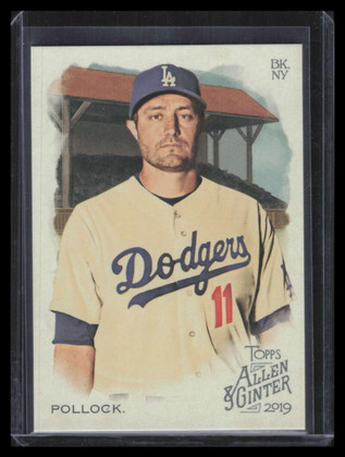 2019 Topps Allen and Ginter Glossy 234 A. J. Pollock 1/1