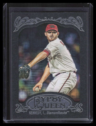 2012 Topps Gypsy Queen Framed Black 71 Ian Kennedy 1/1