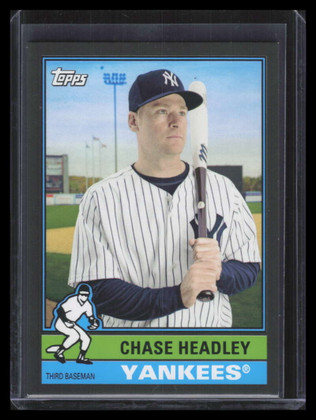 2015 Topps Archives Black 180 Chase Headley 1/1