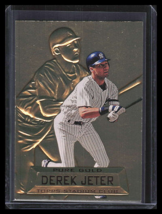 1997 Stadium Club Members Only Parallel pg19 Derek Jeter Pure Gold