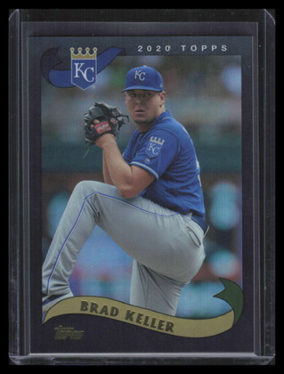 2020 Topps Archives Mega Box Black Foil 223 Brad Keller 1/1