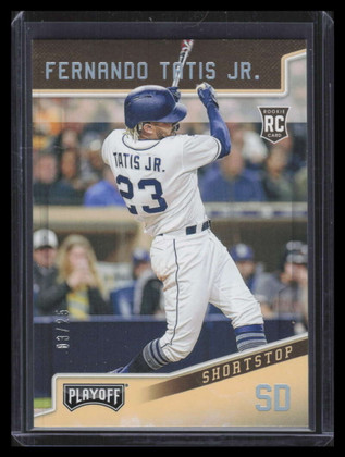 2019 Playoff Holo Silver 3 Fernando Tatis Jr. Rookie 3/25