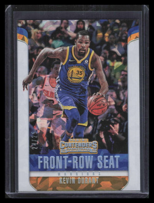 2018-19 Panini Contenders Front Row Seat Cracked Ice 12 Kevin Durant 24/25