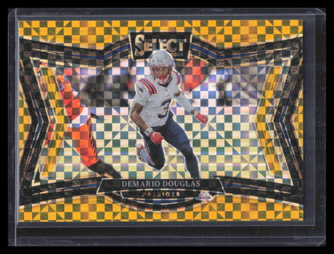 2024 Select Prizm Gold Refractor 429 Demario Douglas 2/10 Field Level