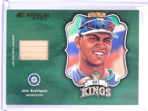 2003 Donruss Bat Kings Alex Rodriguez #D040/100 #BK14