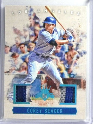 2017 Diamond Kings Corey Seager dual 2clr patch #D15/25 