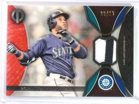 2017 Topps Tribute Red Robinson Cano 2clr patch #D09/10 #TR-RC
