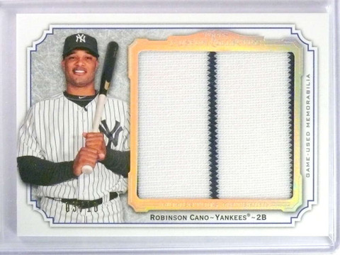 2012 Topps Museum Momentous Jumbo Jersey Robinson Cano #D03/10