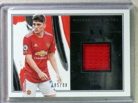2020-21 Impeccable Premier League Materials Daniel James Jersey #D85/99