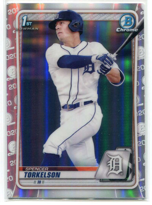 2020 Bowman Chrome Draft Refractor bd121 Spencer Torkelson Rookie