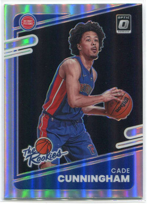 2021-22 Donruss Optic The Rookies Holo 1 Cade Cunningham Rookie