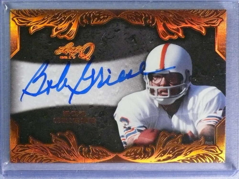 2017 Leaf Q Bob Griese Autograph Auto #BABG1