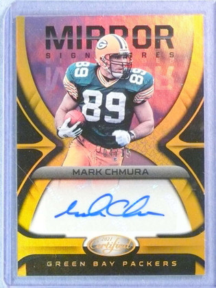 2021 Certified Mirror Signatures Gold Mark Chmura Autograph Auto #04/15 #MSMC