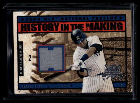 2004 National Pastime History in the Making Jersey DJ Derek Jeter Jersey
