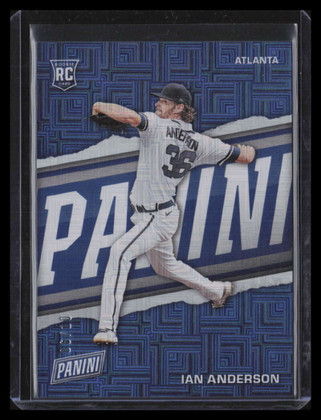 2021 Panini Father's Day Rookies Escher Squares rc22 Ian Anderson Rookie 6/10