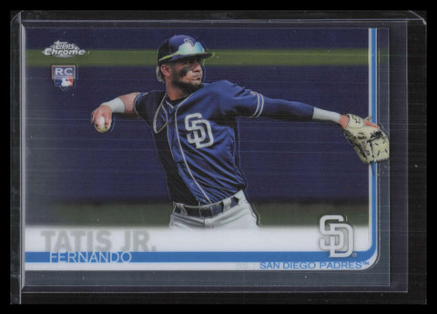 2019 Topps Chrome 203 Fernando Tatis Jr. Rookie 124763