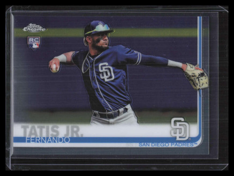 2019 Topps Chrome 203 Fernando Tatis Jr. Rookie 124765