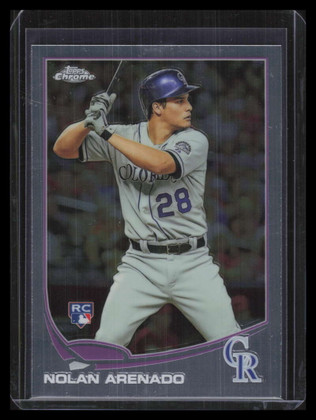 2013 Topps Chrome 78 Nolan Arenado Rookie 124779