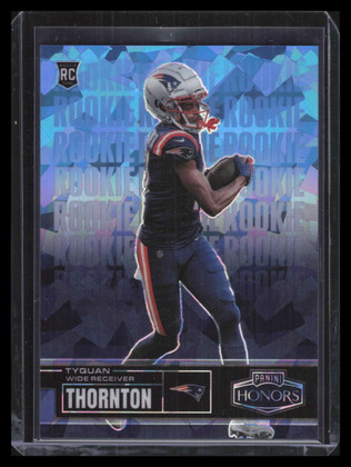 2022 Panini Honors '03 Honors Rookies Blue 88 Tyquan Thornton Rookie 3/15