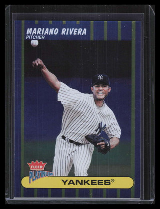 2003 Fleer Platinum Finish 134 Mariano Rivera 15/100