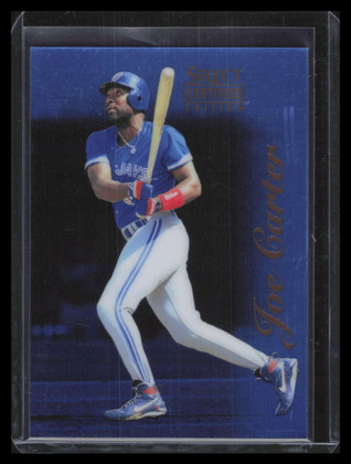1996 Select Certified Certified Blue 5 Joe Carter /180