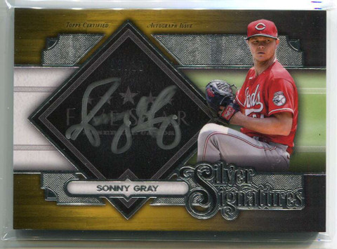2022 Topps Five Star Silver Signatures Gold SSSG Sonny Gray Auto 3/10