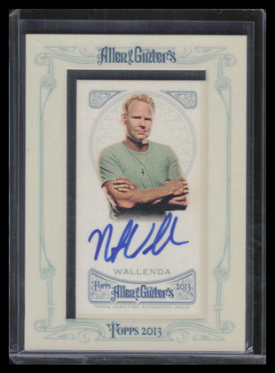 2013 Topps Allen and Ginter Autographs NW Nik Wallenda Auto