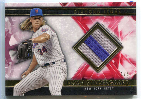 2019 Topps Diamond Icons Relics Red SPRNS Noah Syndergaard Patch 1/5