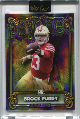 2023 Wild Card Alumination Psyched APBP Brock Purdy 97/99