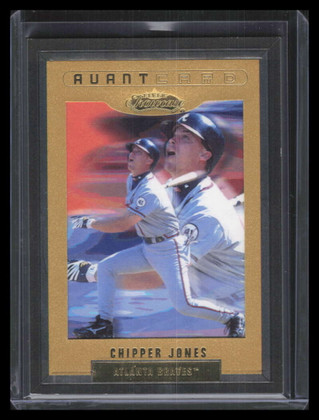2002 Fleer Showcase Legacy 132 Chipper Jones AC 95/175 Avant Card