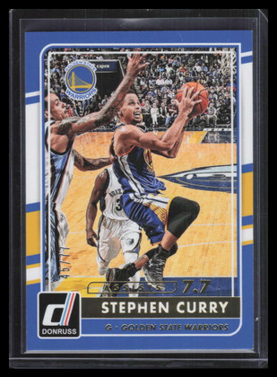 2015-16 Donruss Assists 120 Stephen Curry 45/77