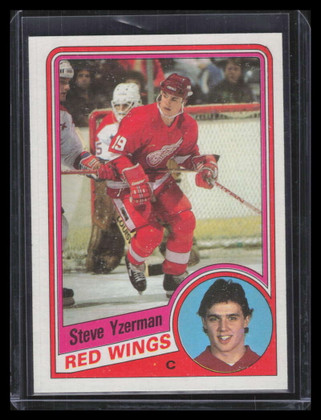 1984-85 Topps 49 Steve Yzerman Rookie 143485