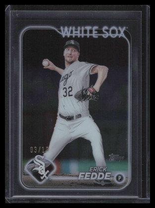 2024 Topps Clear 405 Erick Fedde 3/10