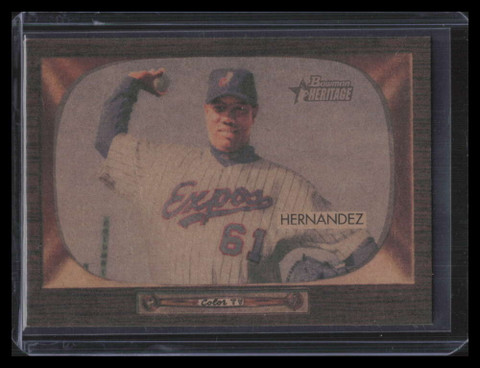 2004 Bowman Heritage Mahogany 147 Livan Hernandez 12/25
