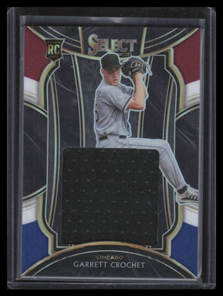 2021 Select Rookie Jumbo Swatch Tri-Color 31 Garrett Crochet Rookie Jersey 91/99
