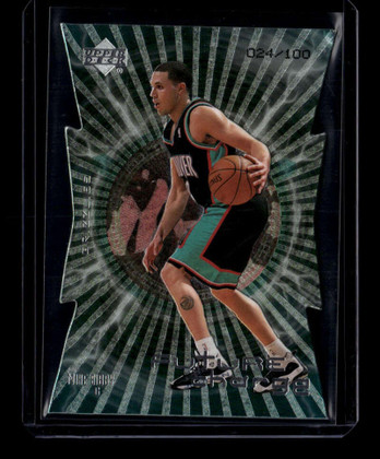 1999-00 Upper Deck Future Charge Level 1 fc2 Mike Bibby 24/100 READ
