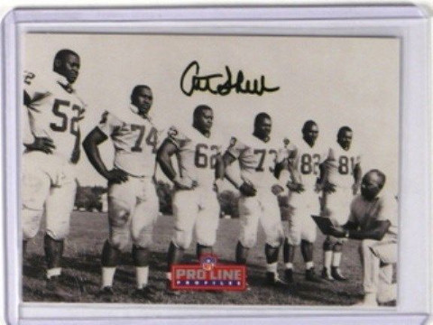 1992 Pro Line Profiles Art Shell auto autograph #2 of 9