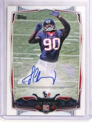 2014 Topps Jadeveon Clowney autograph auto rc rookie #356