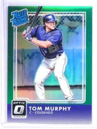 2016 Donruss Optic Tom Murphy Green Rated Rookie RC #D5/5