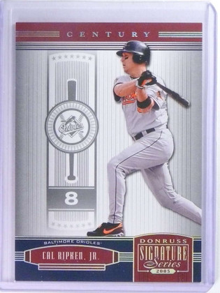 2005 Donruss Signature Series Century Silver Cal Ripken Jr. #D10/75 #17
